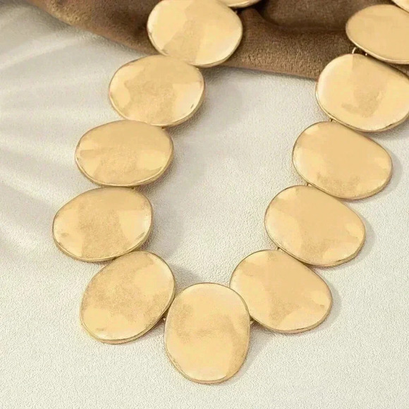 Jewelry - Gold Women's Geometric Decor Necklace